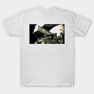 El Molino Belvidere, Pasadena, California by Mistah Wilson T-Shirt